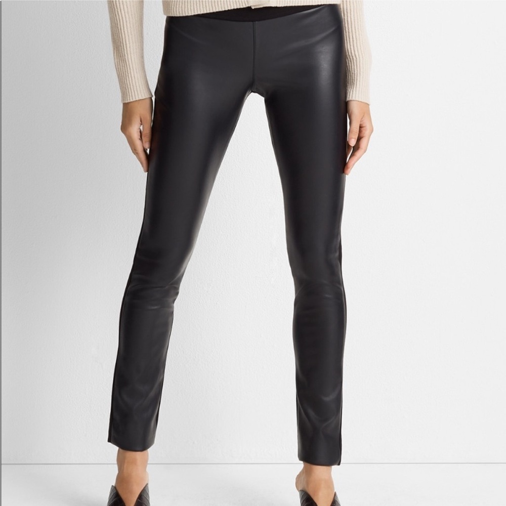 Faux Leather legging- Club Monaco